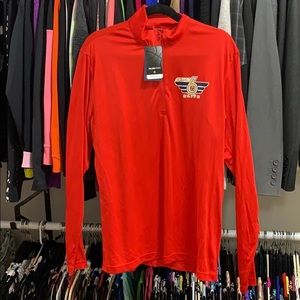 Fanatics Pelicans Red quarter zip up jacket